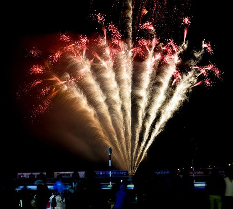 Fireworks  Doncaster Racecourse